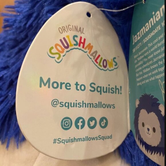 RARE Squishmallows 16" Jazmanian Lion Employee Exclusive Jazwares 25 Anniversary - Picture 8 of 8